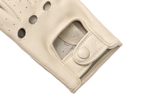 画像をギャラリービューアに読み込む, メンズ手袋◆ディアスキンドライビンググローブ◆クリーム/CREAM《パンチングタイプ》