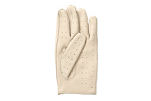 画像をギャラリービューアに読み込む, メンズ手袋◆ディアスキンドライビンググローブ◆クリーム/CREAM《パンチングタイプ》
