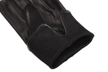 画像をギャラリービューアに読み込む, メンズ手袋◆ナパレザー◆ブラック/NERO《シルク》