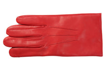 画像をギャラリービューアに読み込む, メンズ手袋◆ナパレザー◆レッド/ROSSO《カシミヤ》