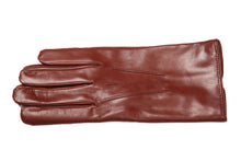 画像をギャラリービューアに読み込む, メンズ手袋◆ナパレザー◆ブラウン/TAN《カシミヤ》