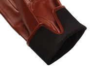 画像をギャラリービューアに読み込む, メンズ手袋◆ナパレザー◆ブラウン/TAN《シルク》