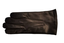 画像をギャラリービューアに読み込む, メンズ手袋◆ナパレザー◆ダークブラウン/MORO《カシミヤ》