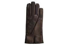画像をギャラリービューアに読み込む, メンズ手袋◆ナパレザー◆ダークブラウン/MORO《カシミヤ》
