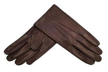 画像をギャラリービューアに読み込む, メンズ手袋◆ナパレザー◆ダークブラウン/MINK《ノーライニング》