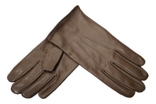画像をギャラリービューアに読み込む, メンズ手袋◆ナパレザー◆グレージュ/TAUPE《シルク》