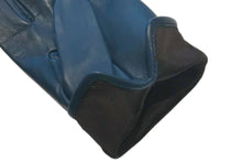 画像をギャラリービューアに読み込む, メンズ手袋◆ナパレザー◆ペトロール/PETROL《シルク》