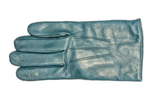 画像をギャラリービューアに読み込む, メローラ メンズ手袋◆ナパレザー◆グリーンブルー/PETROLIO《カシミア》