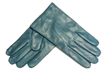 画像をギャラリービューアに読み込む, メローラ メンズ手袋◆ナパレザー◆グリーンブルー/PETROLIO《カシミア》