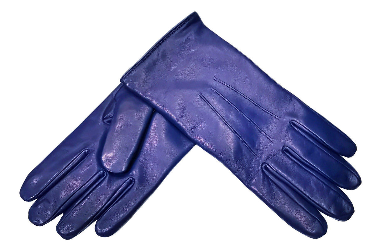 ブルー紺色2 メローラ ペッカリー カシミア MEROLA 革手袋 グローブ