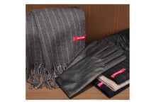 画像をギャラリービューアに読み込む, 【男性用ギフトセット】タッチスクリーン対応グローブ (ナパレザー) ×ストライプマフラー