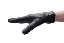 画像をギャラリービューアに読み込む, メンズ手袋◆ナパレザー◆ブラック/NERO《タッチスクリーン対応 ・ シルク》