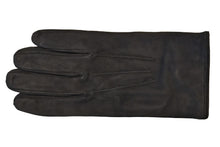 画像をギャラリービューアに読み込む, メンズ手袋◆スウェード◆ブラック/NERO《シルク》