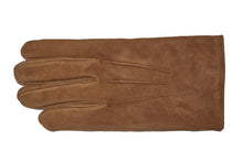 画像をギャラリービューアに読み込む, メンズ手袋◆スウェード◆ブラウン/TAN《カシミヤ》