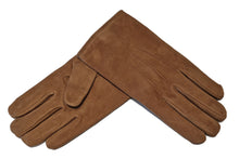 画像をギャラリービューアに読み込む, メンズ手袋◆スウェード◆ブラウン/TAN《カシミヤ》