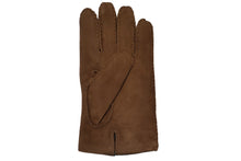 画像をギャラリービューアに読み込む, メンズ手袋◆スウェード◆ブラウン/TAN《アウトステッチデザイン・ カシミア》