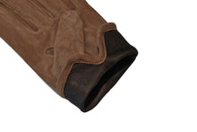 画像をギャラリービューアに読み込む, メンズ手袋◆スウェード◆ブラウン/TAN《シルク》