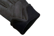 画像をギャラリービューアに読み込む, メンズ手袋◆スウェード◆グレー/GREY《カシミア》