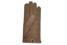 画像をギャラリービューアに読み込む, メンズ手袋◆スウェード◆グレージュ/TAUPE《カシミヤ》