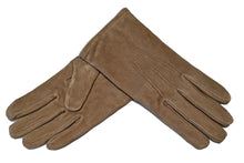画像をギャラリービューアに読み込む, メンズ手袋◆スウェード◆グレージュ/TAUPE《カシミヤ》