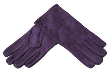 画像をギャラリービューアに読み込む, メンズ手袋◆スウェード◆パープル/PURPLE《カシミヤ》