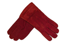 画像をギャラリービューアに読み込む, メンズ手袋◆スウェード◆ルビー/RUBINO《アウトステッチデザイン・ カシミヤ》