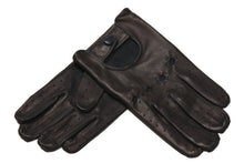 画像をギャラリービューアに読み込む, メンズ手袋◆ナパレザードライビンググローブ◆ブラック/NERO《パンチングタイプ》