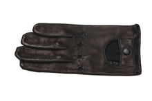 画像をギャラリービューアに読み込む, メンズ手袋◆ナパレザードライビンググローブ◆ブラック/NERO《パンチングタイプ》