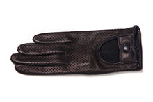 画像をギャラリービューアに読み込む, 【ラスト1点!】レディース手袋◇ナパレザードライビンググローブ◇ネイビー/BLUE《メッシュタイプ》