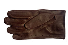 画像をギャラリービューアに読み込む, メンズ手袋◆ナパレザードライビンググローブ◆ブラウン/TAN《パンチングタイプ》