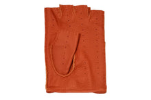 画像をギャラリービューアに読み込む, メンズ手袋◆ディアスキンドライビンググローブ ◆オレンジ/ARANCIO 《指なしタイプ》