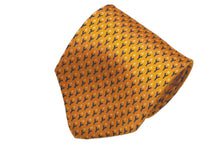 画像をギャラリービューアに読み込む, MEROLA SERIES ネクタイ ◆イエロー×小枝模様(ブラウン・イエロー)《50オンス》