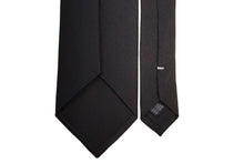 画像をギャラリービューアに読み込む, MEROLA SERIES ネクタイ ◆ ブラック×ソリッド《50オンス》