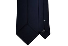 画像をギャラリービューアに読み込む, MEROLA SERIES ネクタイ ◆ ダークネイビー×ソリッド《50オンス》