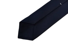 画像をギャラリービューアに読み込む, MEROLA SERIES ネクタイ ◆ ダークネイビー×ソリッド《50オンス》