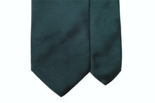 画像をギャラリービューアに読み込む, MEROLA SERIES ネクタイ ◆ ダークグリーン×ソリッド《50オンス》