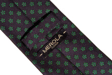 画像をギャラリービューアに読み込む, MEROLA SERIES ネクタイ ◆ 花柄×グリーン《50オンス》