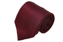 画像をギャラリービューアに読み込む, 【ラスト1点!】MILANO SERIES ネクタイ ◆ ボルドー×ピンドット(ネイビー)《セッテピエゲ》