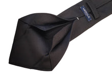 画像をギャラリービューアに読み込む, MILANO SERIES ネクタイ ◆ ブラック×ソリッド《セッテピエゲ》