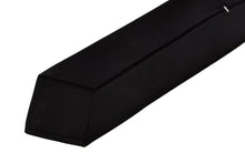 画像をギャラリービューアに読み込む, MILANO SERIES ネクタイ ◆ ブラック×ソリッド《セッテピエゲ》