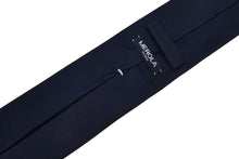 画像をギャラリービューアに読み込む, MILANO SERIES ネクタイ ◆ ダークネイビー×ソリッド《セッテピエゲ》