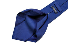画像をギャラリービューアに読み込む, MILANO SERIES ネクタイ ◆ ネイビー×ソリッド《セッテピエゲ》