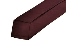 画像をギャラリービューアに読み込む, MILANO SERIES ネクタイ ◆ ワインレッド×ソリッド《セッテピエゲ》