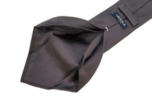 画像をギャラリービューアに読み込む, MILANO SERIES ネクタイ ◆ グレー×ソリッド《セッテピエゲ》