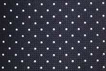 画像をギャラリービューアに読み込む, MILANO SERIES ネクタイ ◆ ネイビー×ピンドット (ホワイト)《セッテピエゲ》