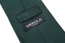 画像をギャラリービューアに読み込む, MILANO SERIES ネクタイ ◆ ダークグリーン×ソリッド《セッテピエゲ》