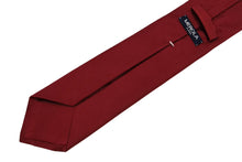 画像をギャラリービューアに読み込む, MILANO SERIES ネクタイ ◆ レッド×ソリッド《セッテピエゲ》