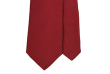 画像をギャラリービューアに読み込む, MILANO SERIES ネクタイ ◆ レッド×ソリッド《セッテピエゲ》