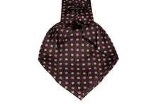 画像をギャラリービューアに読み込む, MILANO SERIES ネクタイ ◆ ブラウン×小紋《セッテピエゲ》