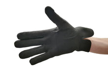 画像をギャラリービューアに読み込む, メンズ手袋◆スウェード◆ブラック/NERO《シルク》